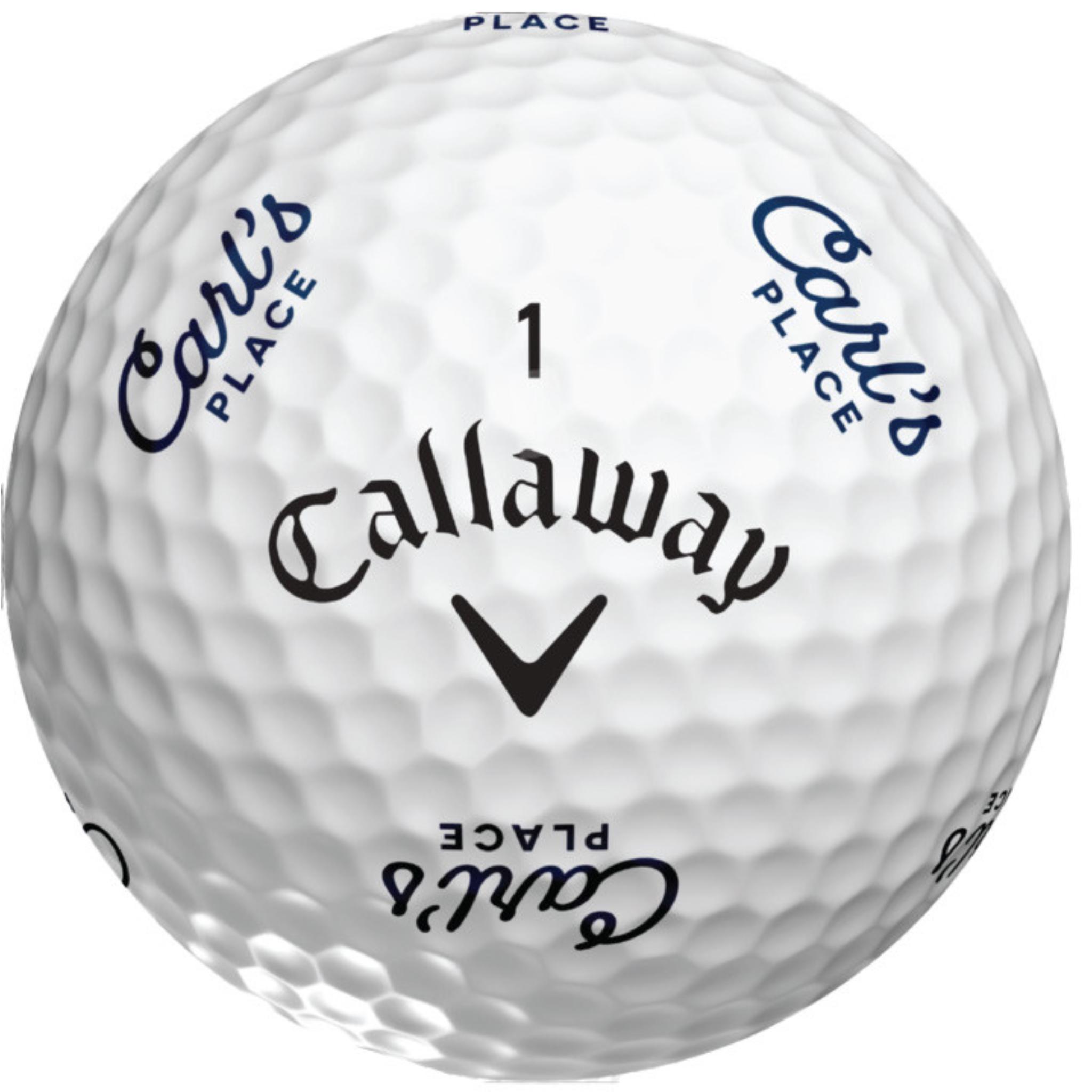 Carl's Place Callaway Chrome Soft Golf Balls, Sleeve