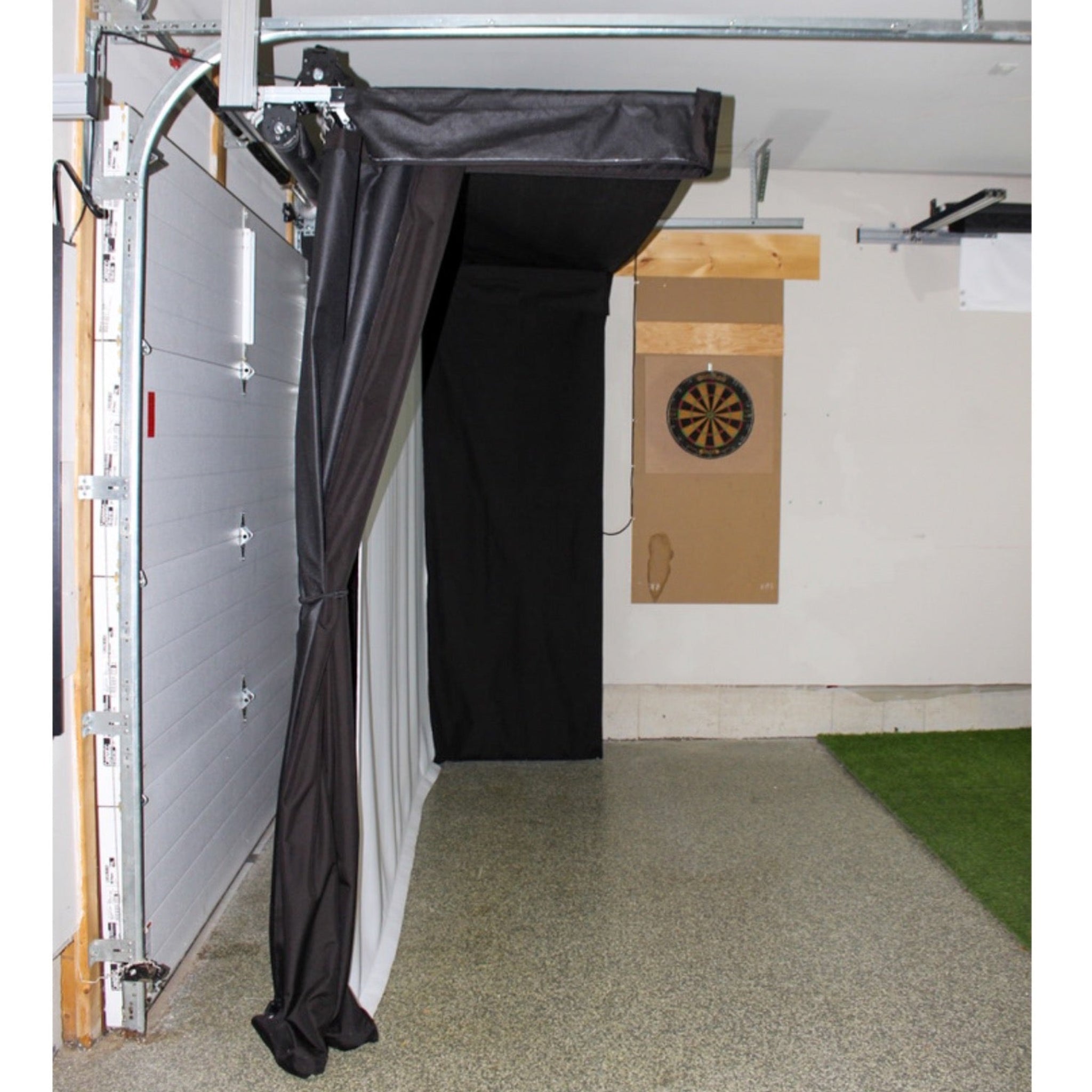 The SportScreen Vanish LITE Hybrid-Retractable Golf Enclosure