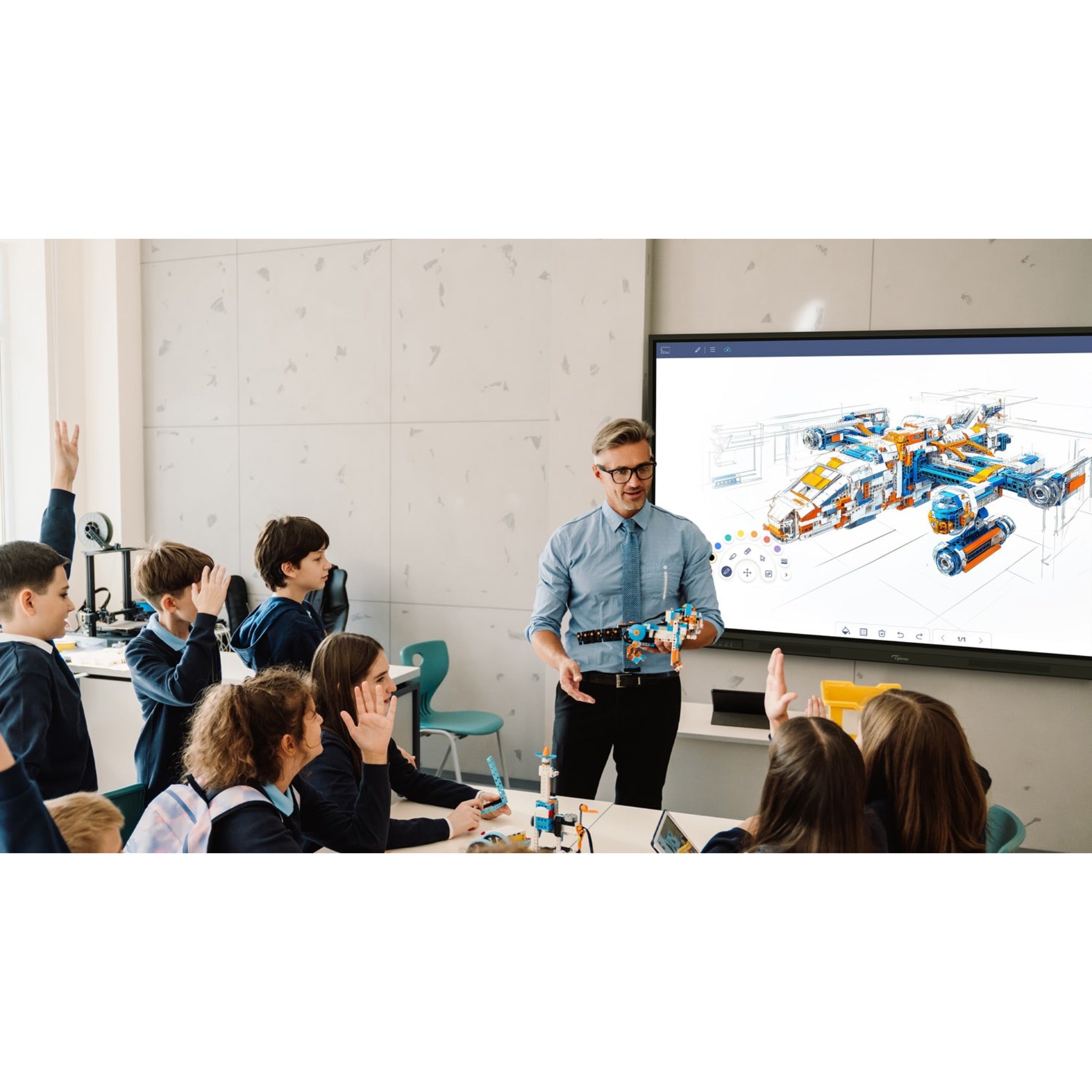 Optoma 3653RK Creative Touch 3 Series 65" interactive Display