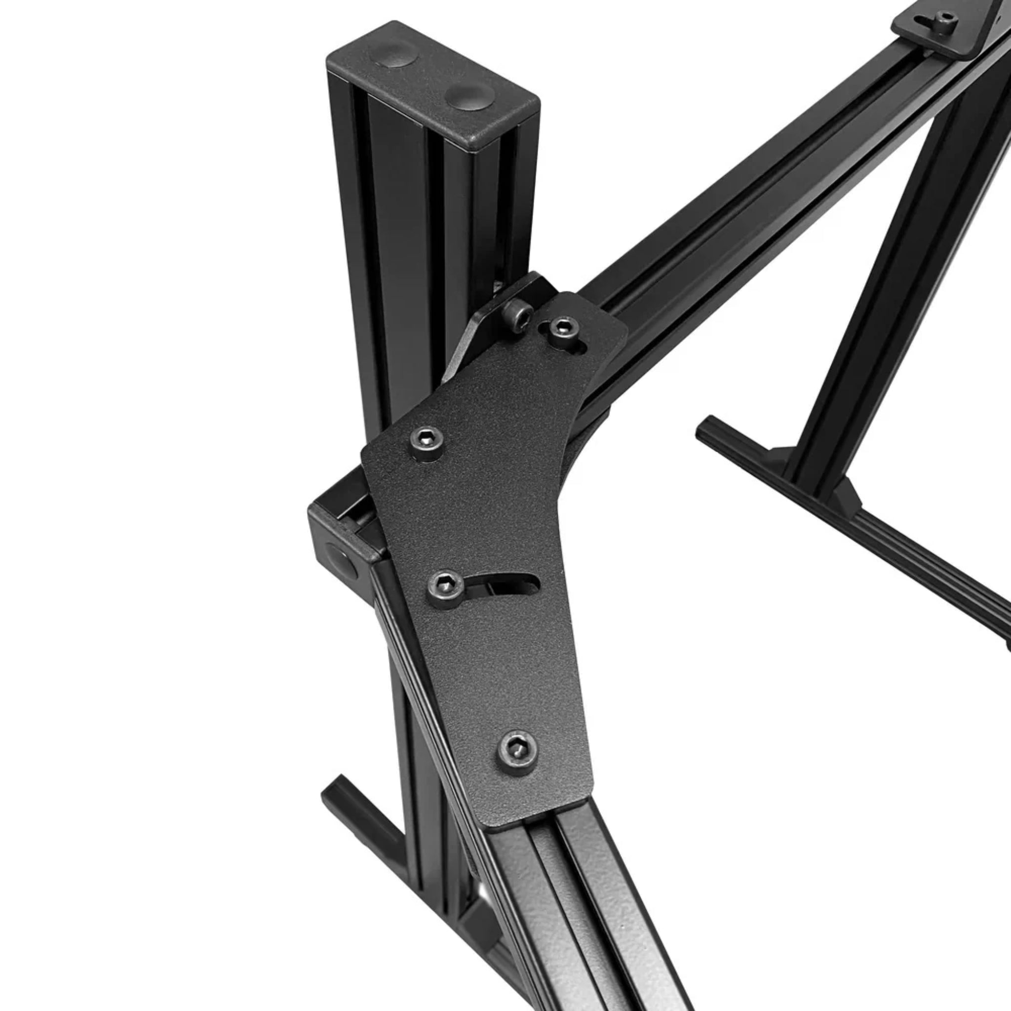 Apevie Simulator External Triple Monitor Stand up to 34" Monitor or TV