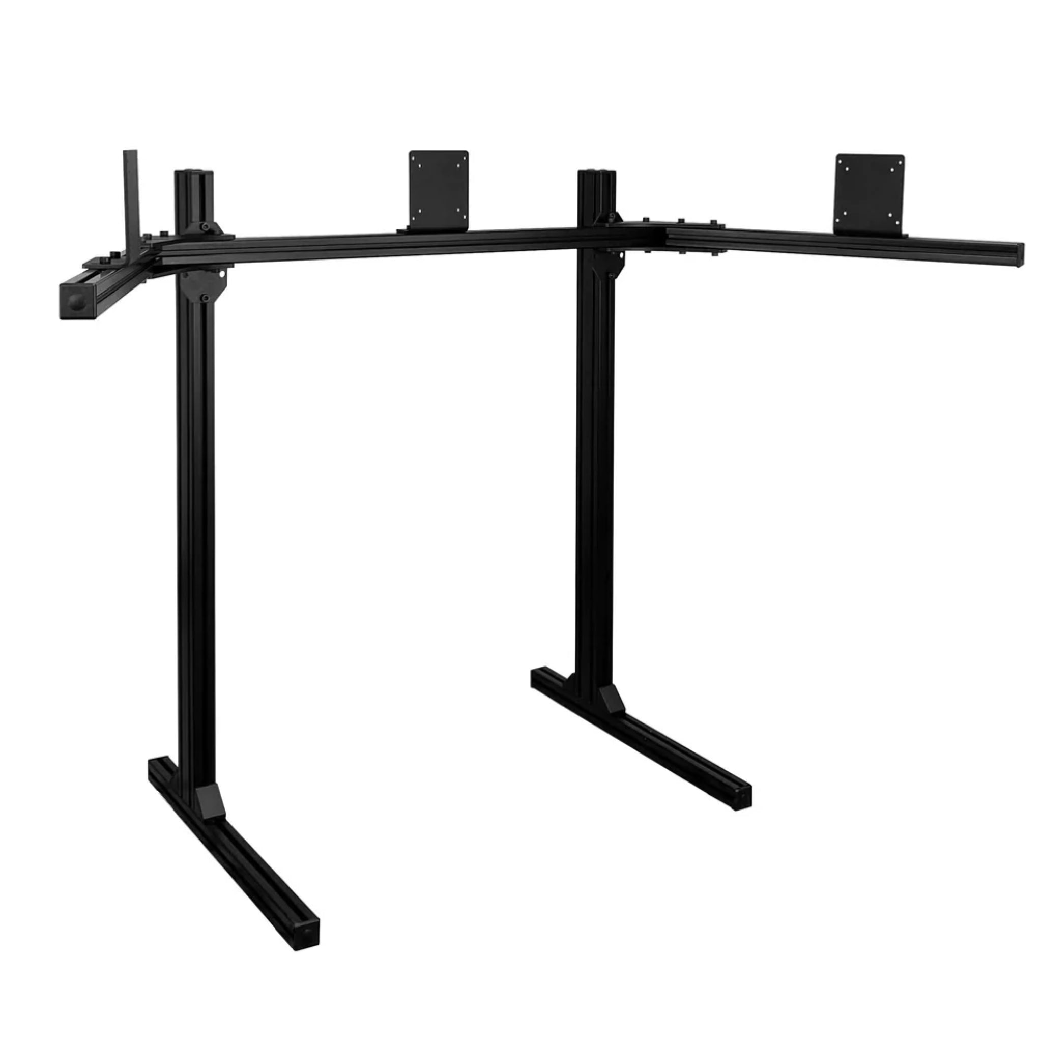 Apevie Simulator External Triple Monitor Stand up to 34" Monitor or TV