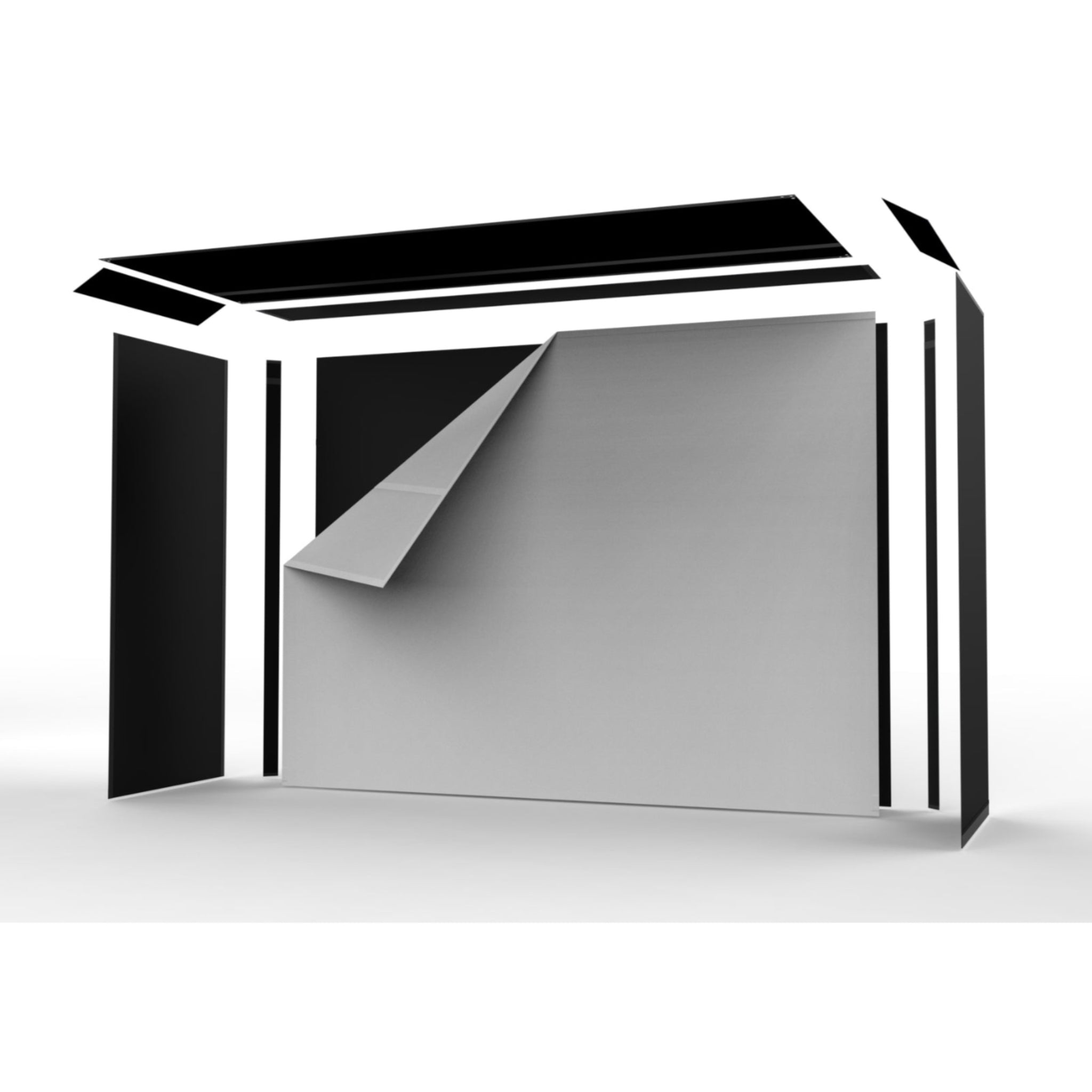 The SportScreen Vanish Series Retractable Golf Enclosure