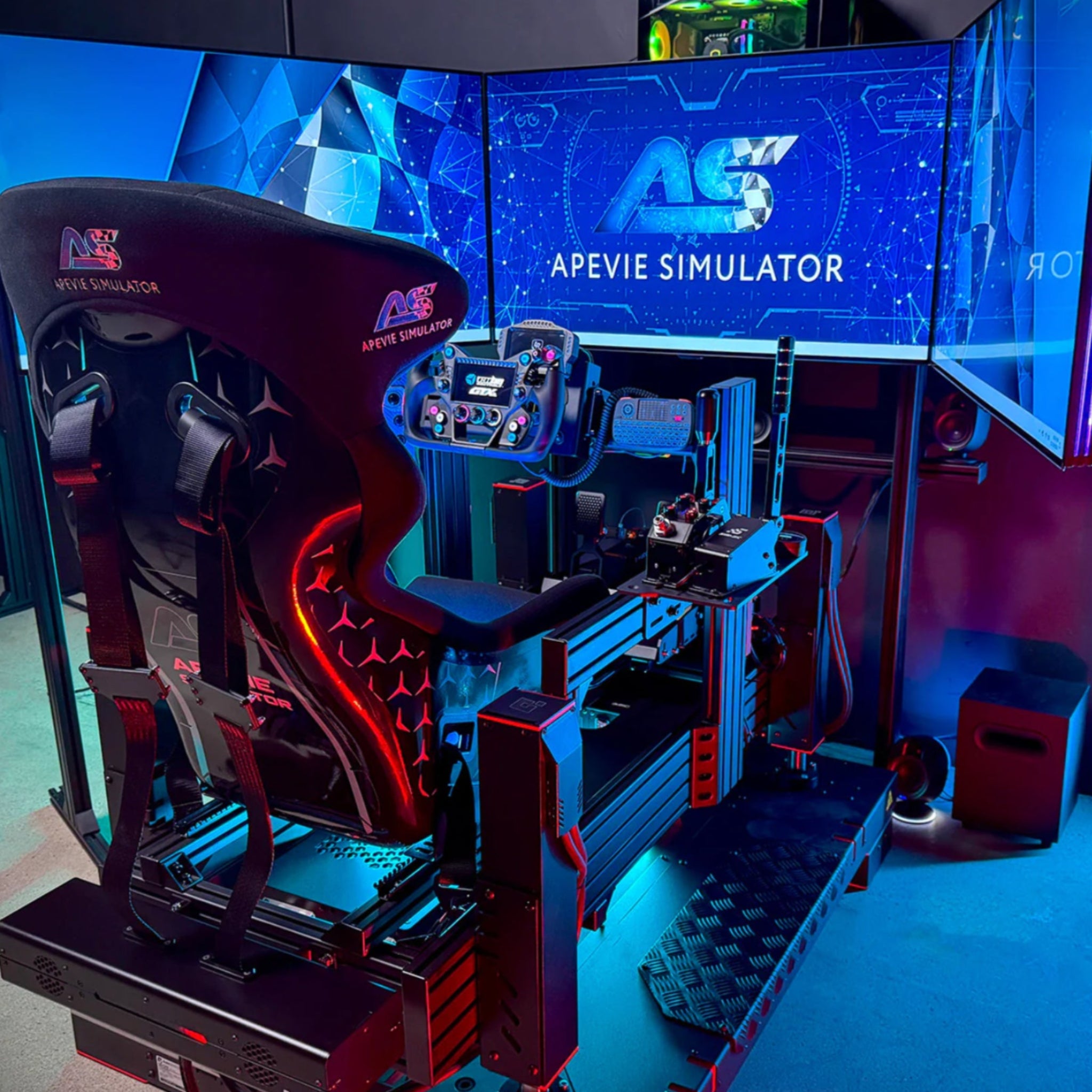 Apevie AS2 5 DOF Traction Loss Motion Simulator