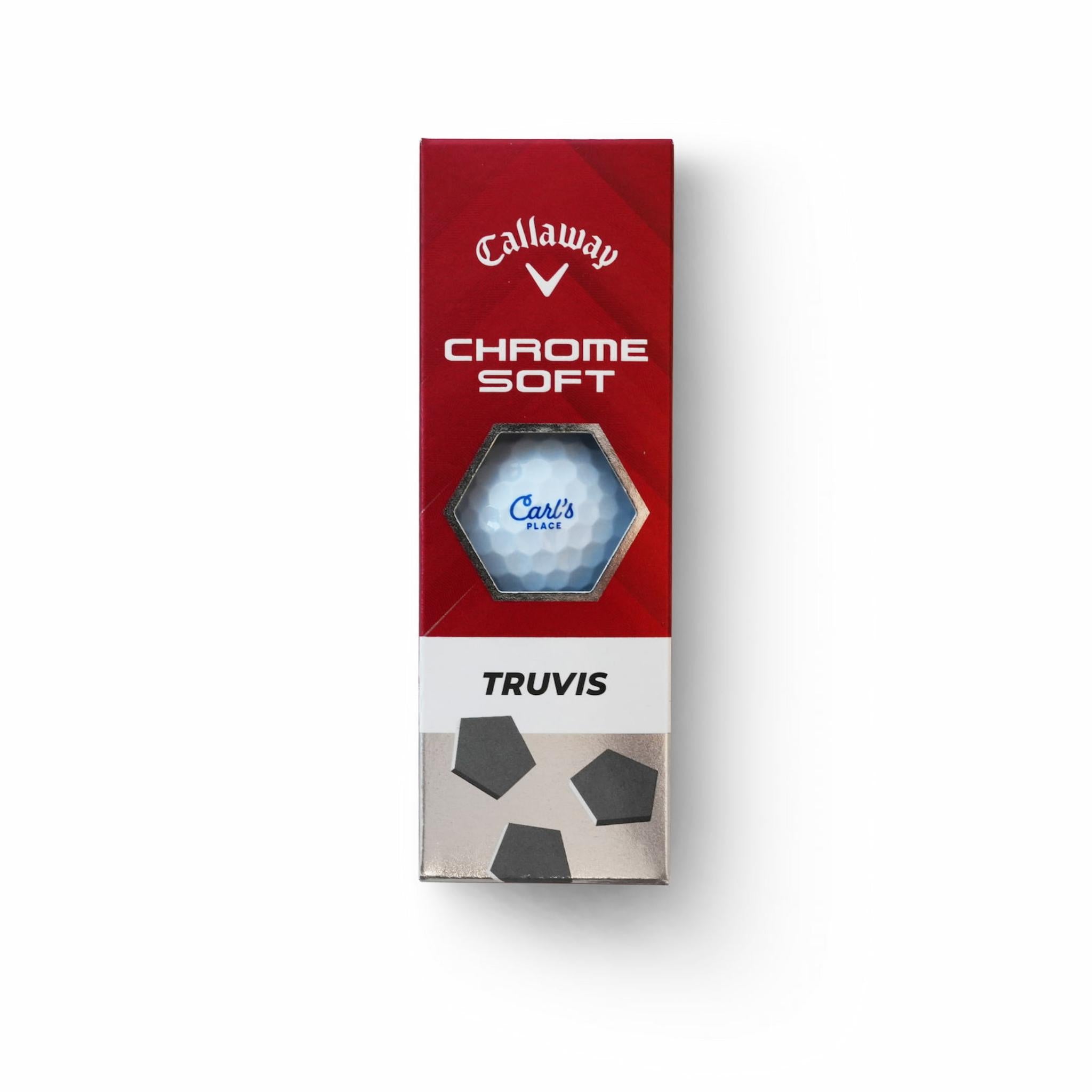 Carl's Place Callaway Chrome Soft Golf Balls, Sleeve
