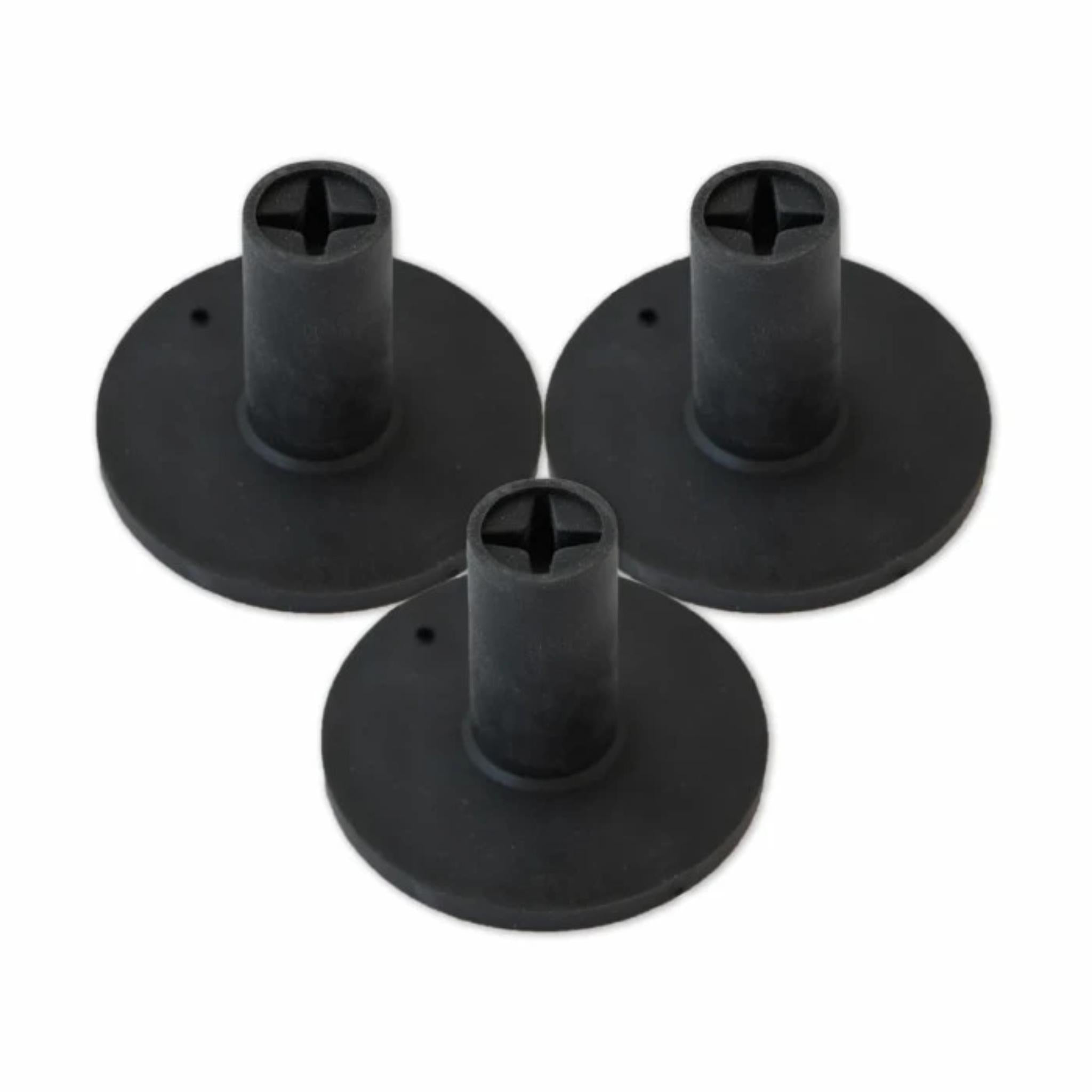 Carl's Place Rubber Tee Holder, Qty 3