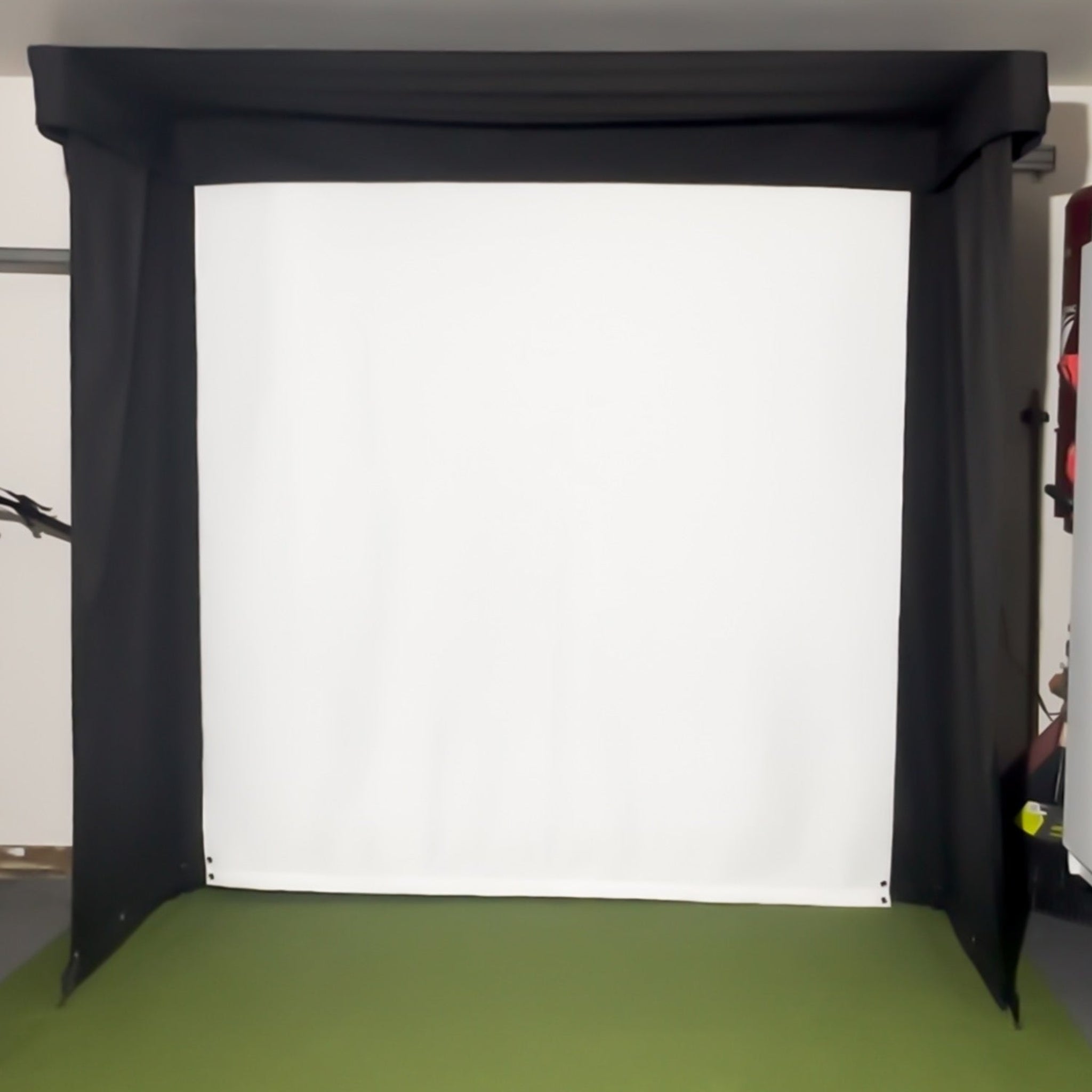 The SportScreen Vanish LITE Hybrid-Retractable Golf Enclosure